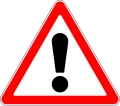 Знак 1.33 Прочие опасности