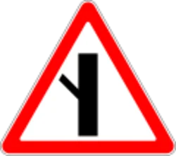 Знак 2.3.5 Примыкание второстепенной дороги