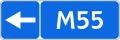Знак 6.14.2 Номер маршрута