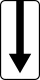 Знак 8.2.3 Указывает конец зоны действия знаков 3.27—3.30.